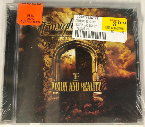 Tonight Is Glory - The Vision And Reality (cd)