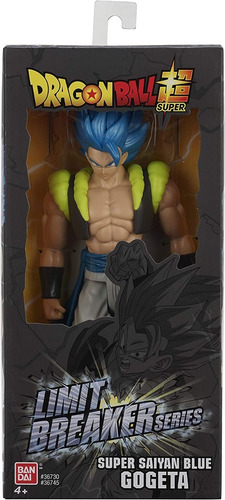 Imagen 1 de 4 de Dragon Ball Figura Super Saiyan Blue Gogeta