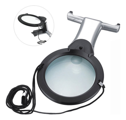 Lupa De Leitura Com Luz Led Hands Free Chest Reset Doubl