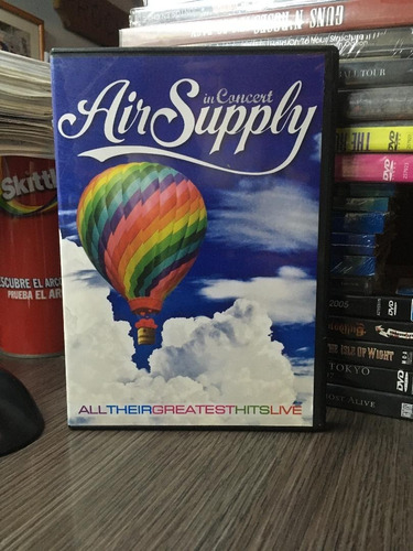 Air Supply - All Their Greatest Hits Live (2009) Dvd Usado