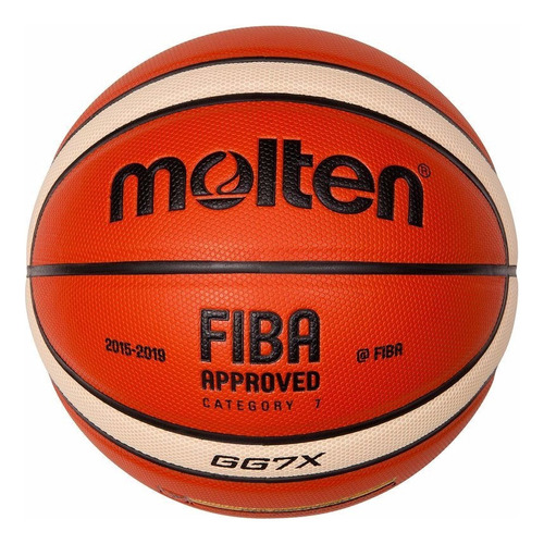 Balón De Basquetbol Molten Gg7x P/entrenamiento, Tamaño 7