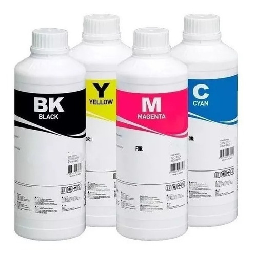 Litro Tinta Compatible Alta Calidad Dye Cymk 1 Litro