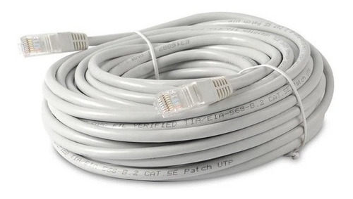 Cable Utp Red 15 Metros Cat5e Armado Patch Cord Rj45 Int.