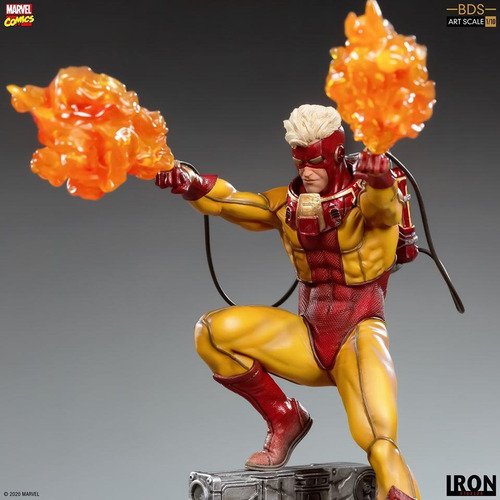 Estátua Pyro - X-men - Bds Art Scale 1/10 - Iron Studios