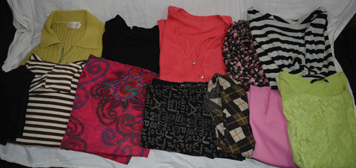 Lote 12 Prendas Ropa De Mujer Talle M Calesa Spy