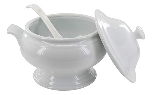 Bia Cordon Bleu Serveware Juego De Sopera, Talla Única, Blan