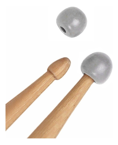 Puntas Vicfirth De Goma Para Practica