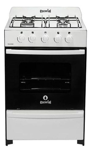 Cocina Escorial Master S2 Ge 56cm Blanca Gas Envasado