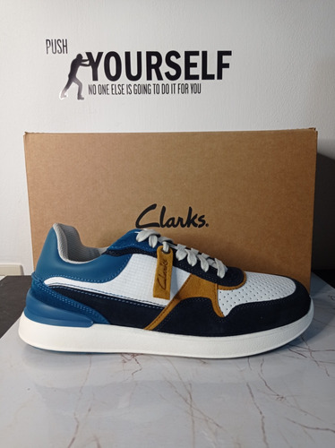 Zapatos Clarks Originales Blue