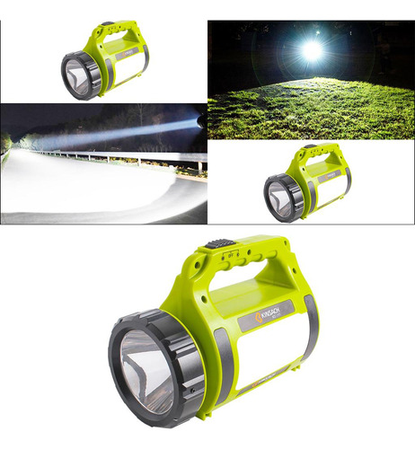 1x Linterna De Reflector Led Súper Brillante Linterna De