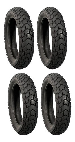Pneu 110/90-17 60p Pirelli Mt60 4 Un Traseira Xre190 Bros150
