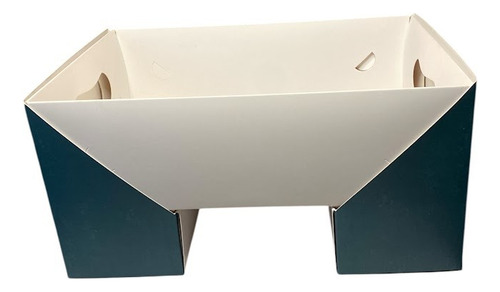 Caja Box Mesita X 10 Papa Padre 26x17x8 Desayuno Merienda Estampado