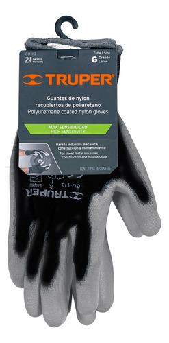 Guantes De Nylon Recubiertos De Poliuretano G Truper 13292