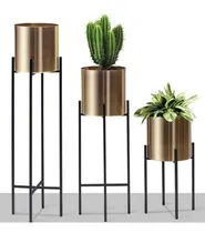 Comprar Maceteros Hierro Estilo Nordico Escandinavo Industrial X3