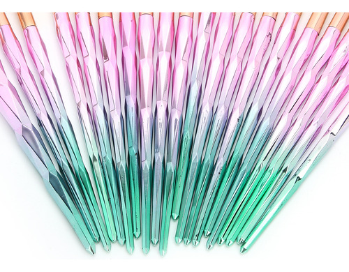 Juego De Brochas De Maquillaje Facial, Sombra De Ojos, Color