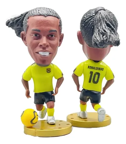 FC Barcelona Ronaldinho フィギュア 15cm Boneco Miniatura Ronaldinho Gaúcho Barcelona Colecionável