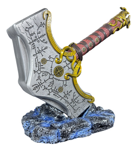 Martelo Thor God Of War Ragnarok Tamanho Real