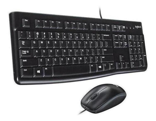 Logitech Kit Teclado Y Mouse Mk120 Negro Usb 920-004428