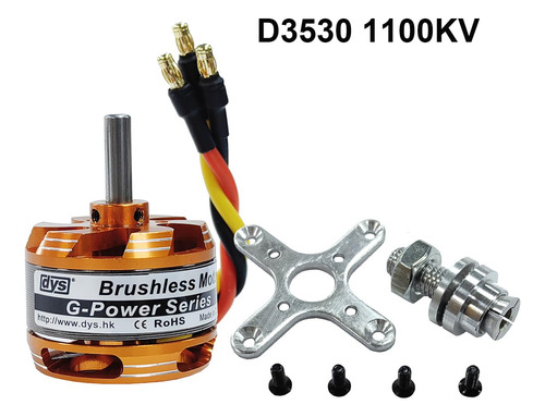 Dys D3530 1700kv 1400kv 1100kv 0.197 In Motor Outrunner Sin