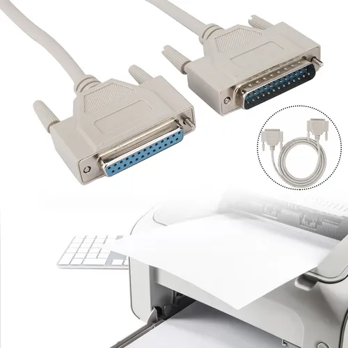 comprar Cable Serie Db25, Cable De Extensión De 25 Pines, Impresora 