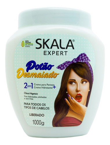 Skala Potao Desmaiado Máscara Vegana Anti Frizz Local X 1kg