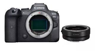 Canon Eos R6 Mirrorless Corpo +adaptador Canon Ef Eos R Nfe