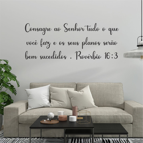 Versiculo Mdf Consagre Ao Senhor Tudo . Provérbio 16:3