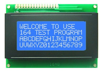 Display Lcd 20x4 Back Azul Letra Branca Jhd204a