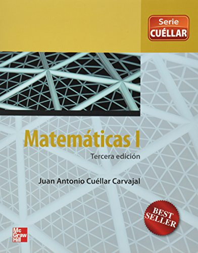 Libro Matemáticas I De Juan Antonio Cuéllar Carvajal Ed: 3