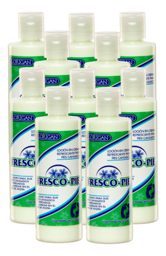 Fresco Pie Loción Descansa Pies Florigan 250ml Pack De 10