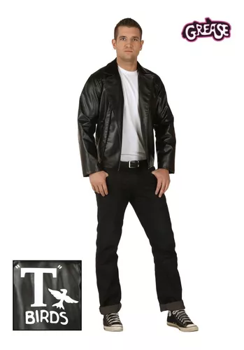 Disfraz Para Adulto De Chqueta T-birds Grease Talla 2x