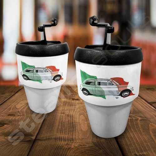 Vaso Termico Café | Fiat #015 | Abarth Iava Lancia Martini