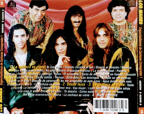 Los Manes Cd Nuevo De Muchas Cachacas Enganchados Vol.1