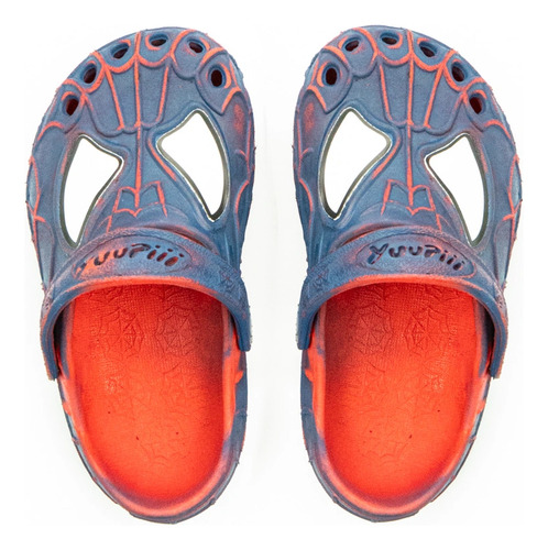 Sandália Babuche Infantil Papete Spider Man Venom + Pulseira