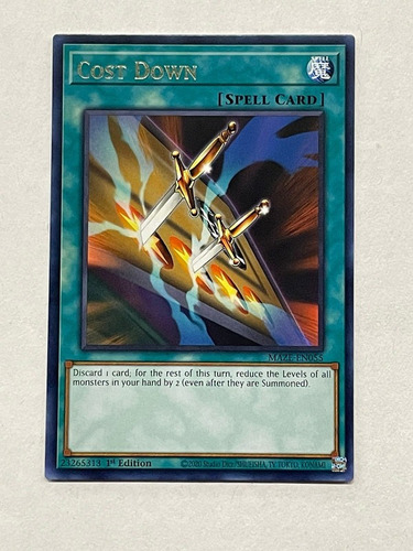 Cost Down Rara Yugioh