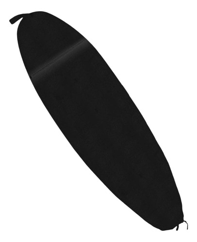 Funda De Calcetín Para Tabla De Surf, 200cmx50cm Negro