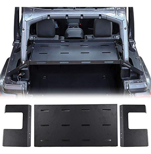 Bandeja Portaequipaje De Metal Sólido Para Jeep Wrangler Jk