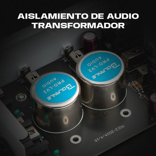 Bolanle D2 Caja Directa Pasiva 2 Canales Xlr Impedancia