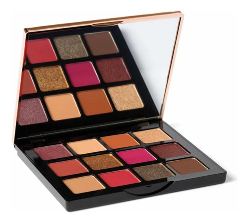 O Boticário Palette De Sombras Make B. Rose 14,4g Cor da sombra 12 Cores