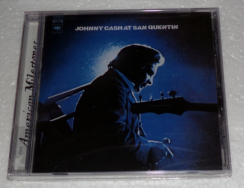 Johnny Cash At San Quentin 1969 Cd Importado Sellado Kktus