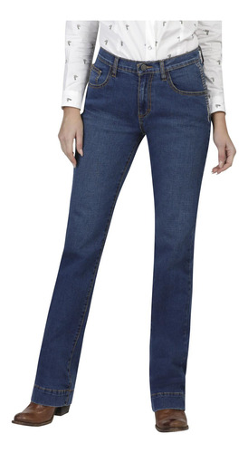 Pantalón Jeans High Rise Flare Wrangler Mujer 116