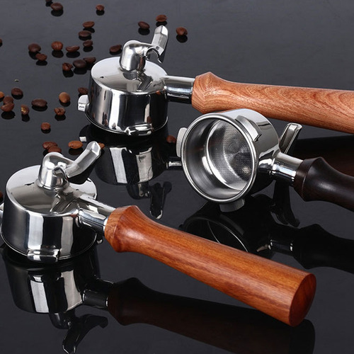 Portafiltro Profesional Para Café Espresso Mac, Sin Fondo, 5