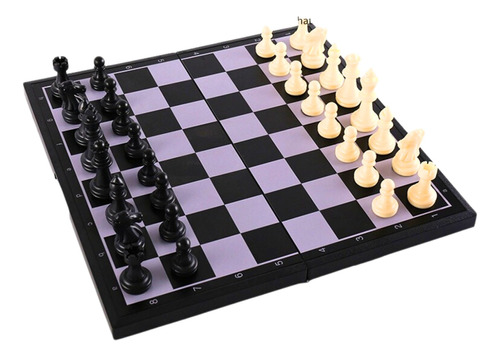 Ajedrez Magnético Juego De Mesa Portable Chess 25cm X 25cm