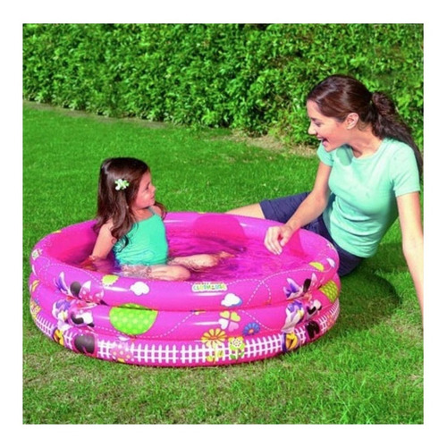 Pileta Inflable Infantil Club House Minnie
