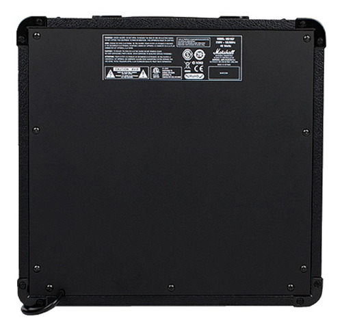 Imagen 4 de 4 de Amplificador Marshall MG15GFX Transistor para guitarra de 15W color negro 230V