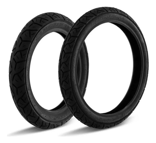 Par Pneu Biz 100/125 Pop 100/110 250-17 + 80/100-14 Pro Tork