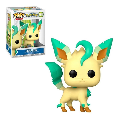 Funko Pop! Games Pokemon Leafeon 866 Nuevo Original