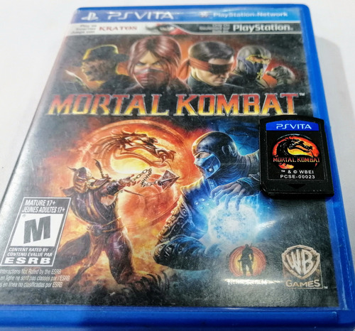 Mortal Kombat Ps Vita ( FĂsico ) (Usado)