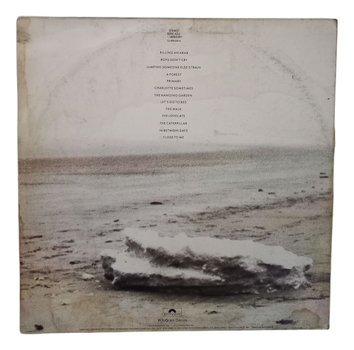 Lp The Cure - Standing On A Beach Com Encarte Estandar (Usado)