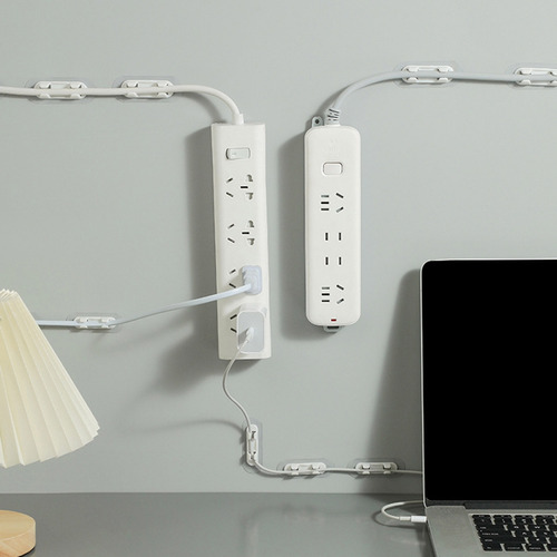 (t-s) Cord Wire Organizer Clip Tie Fixer Fixer Fixer Holder